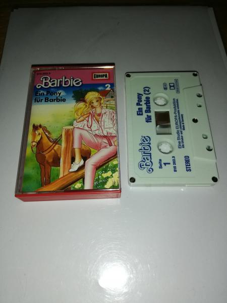 Barbie Folge 2 Ein Pony für Barbie 5-fach Silber geschraubt Weiß mit Blauen Druck 515262.3 Europa